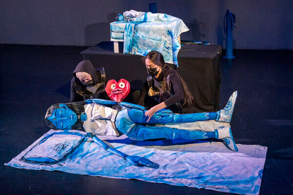 Photo: NEW MONY! Created by Maria Camia  Dress RehNew Mony!, photo Richard Termineearsal photographed: Tuesday, May 18, 2021; 7:00 PM at Dixon Place, 161A Chrystie St.
Photograph: © 2021 RICHARD TERMINE
PHOTO CREDIT - RICHARD TERMINE