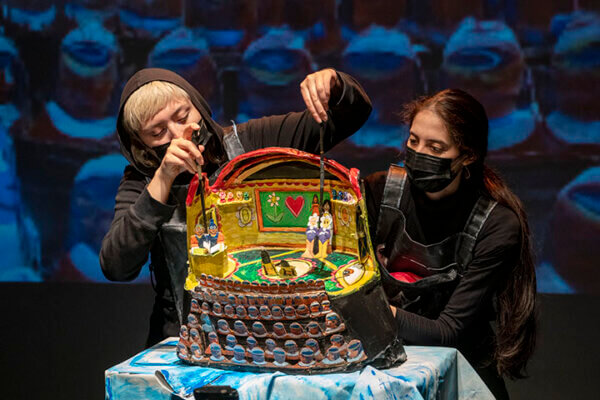 Photo: NEW MONY! Created by Maria Camia  Dress Rehearsal photographed: Tuesday, May 18, 2021; 7:00 PM at Dixon Place, 161A Chrystie St.
Photograph: © 2021 RICHARD TERMINE
PHOTO CREDIT - RICHARD TERMINE