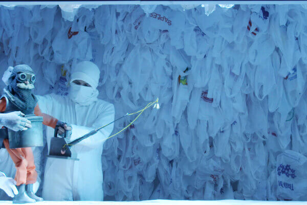 The Plastic Bag Store, courtesy of Robin Frohardt & Pomegranate Arts