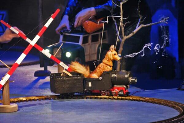 Choo. Choo. Whistle. Woof! Photo by Josef Ptáček.