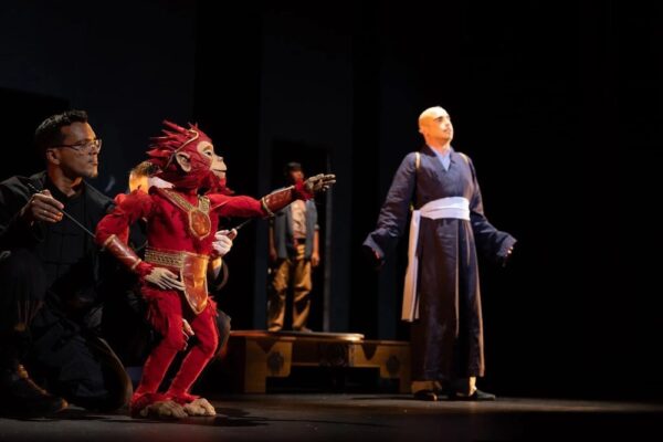 Monkey: A Kung Fu Puppet Parable. Photo Kathy Wittman.