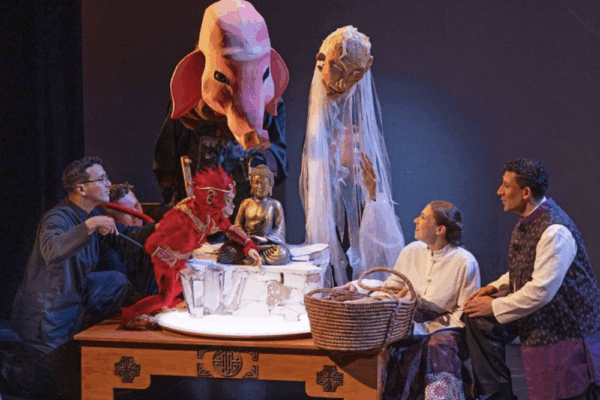 Monkey: A Kung Fu Puppet Parable. Photo Kathy Wittman.