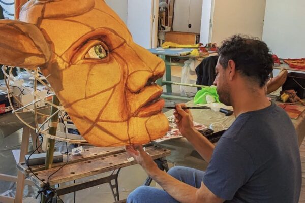 Andrew Kim Giant Puppet Workshop