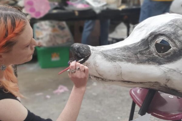 Andrew Kim Giant Puppet Workshop