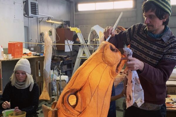 Andrew Kim Giant Puppet Workshop
