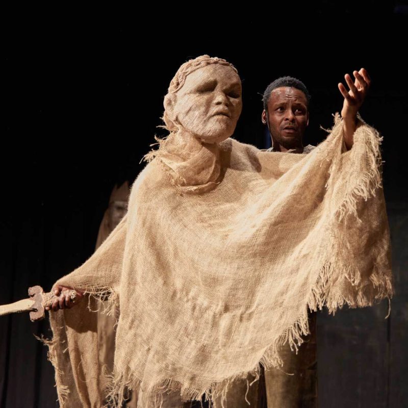 Hamlet by Janni Younge. Photo by Alex Birns.