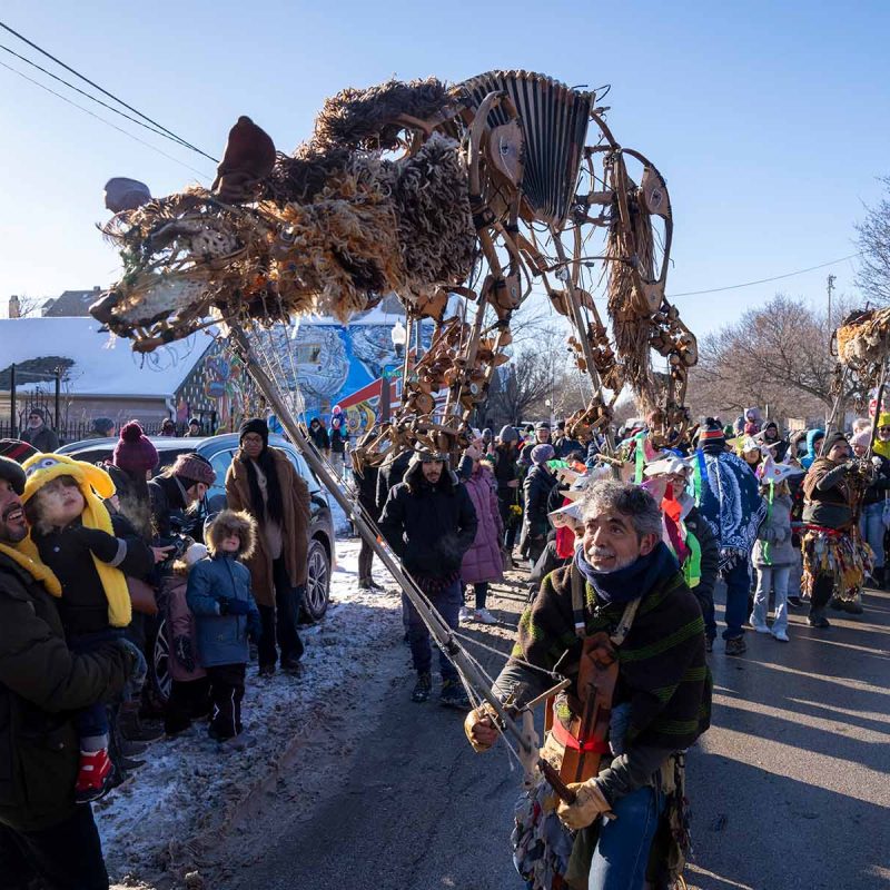 Beast Dance Performance. Photo by Richard Termine.