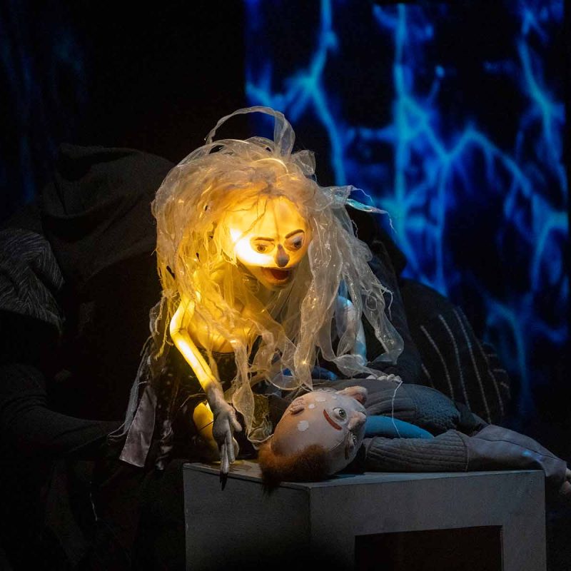 Immortal Jellyfish Girl by Wakka Wakka. Photo by Richard Termine